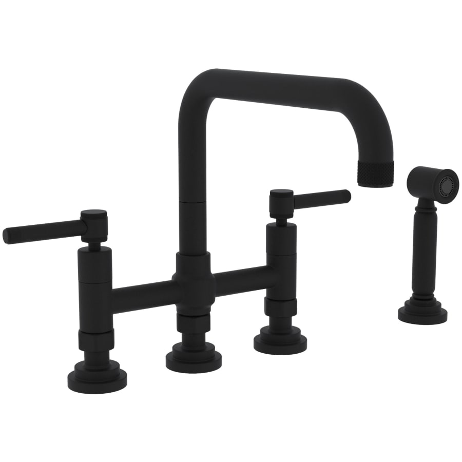 Rohl Campo 1.5 GPM Widespread Bridge Kitchen Faucet - Includes Side Spray