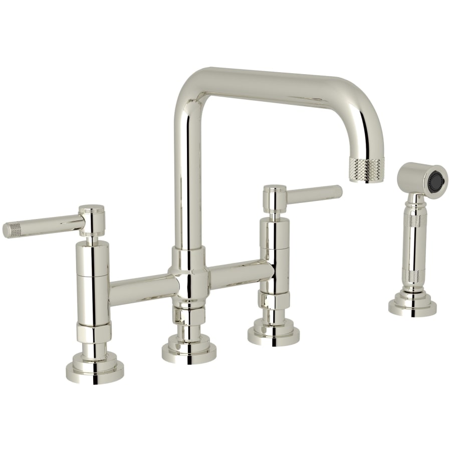 Rohl Campo 1.5 GPM Widespread Bridge Kitchen Faucet - Includes Side Spray