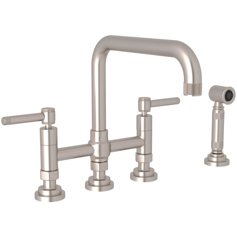 Rohl Campo 1.5 GPM Widespread Bridge Kitchen Faucet - Includes Side Spray