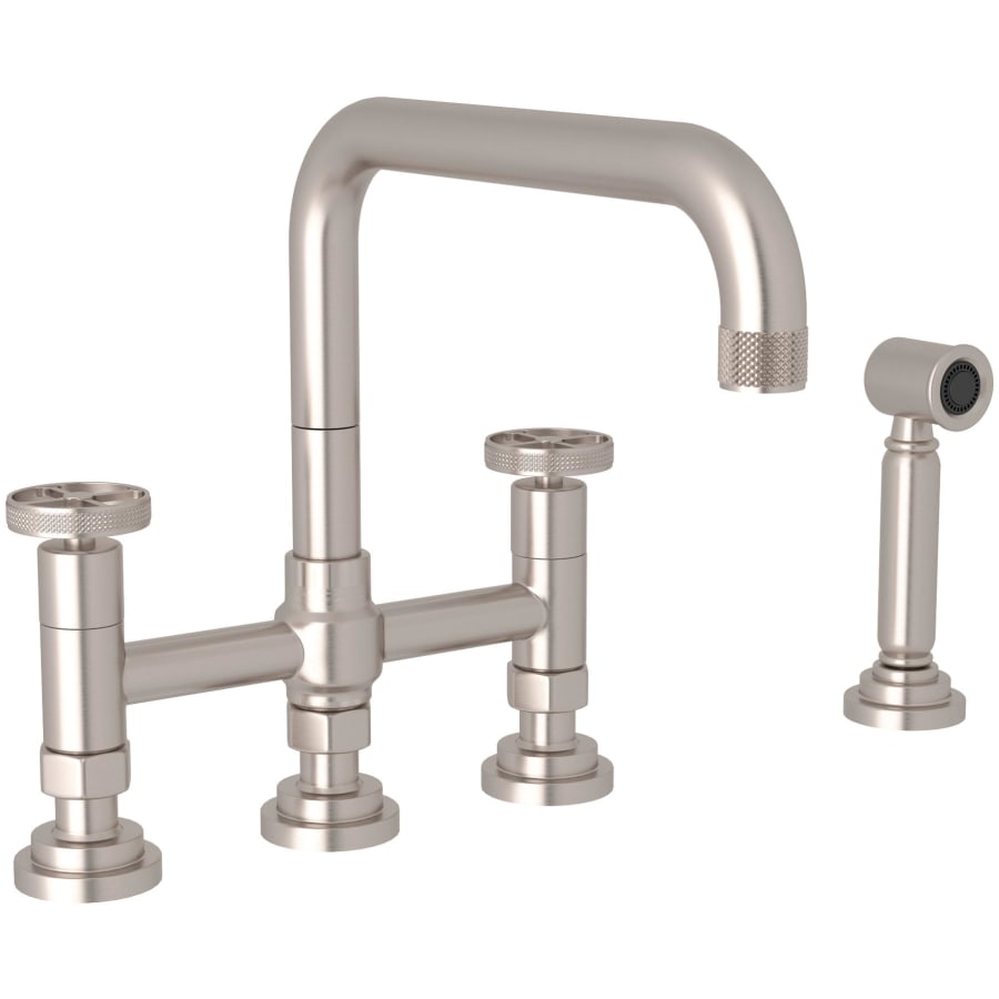 Rohl Campo 1.5 GPM Widespread Bridge Kitchen Faucet - Includes Side Spray
