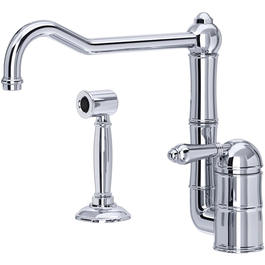 Rohl Acqui 1.5 GPM Single Hole Kitchen Faucet - Includes Side Spray
