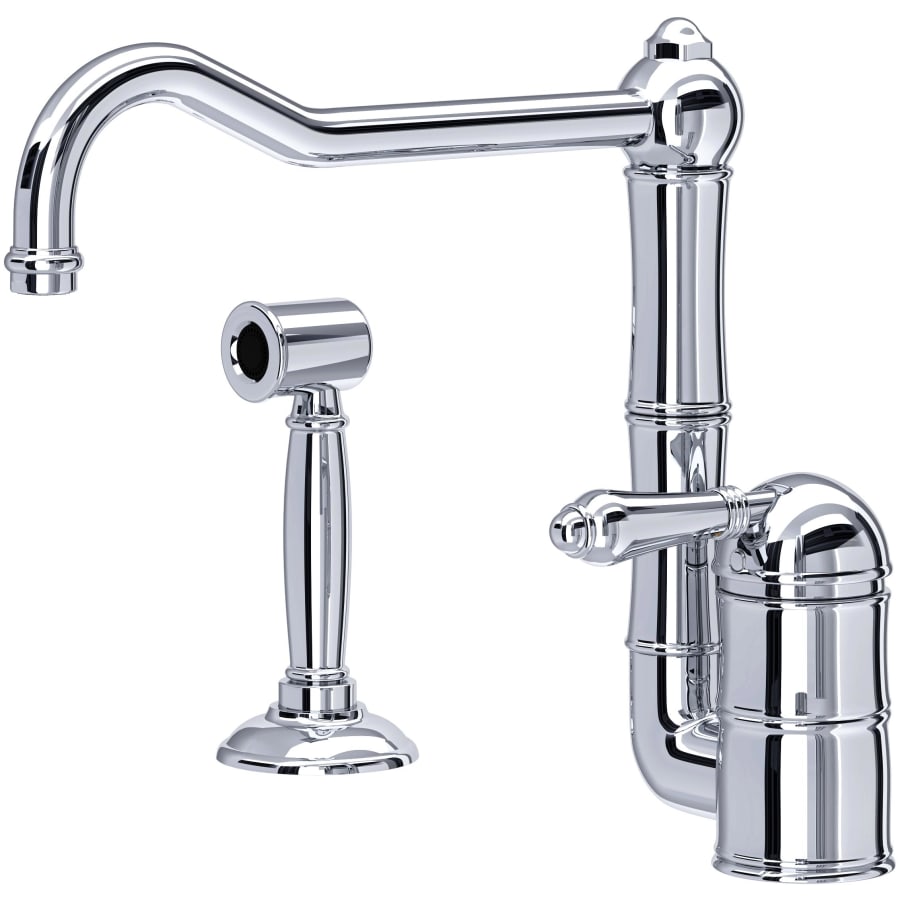 Rohl Acqui 1.5 GPM Single Hole Kitchen Faucet - Includes Side Spray