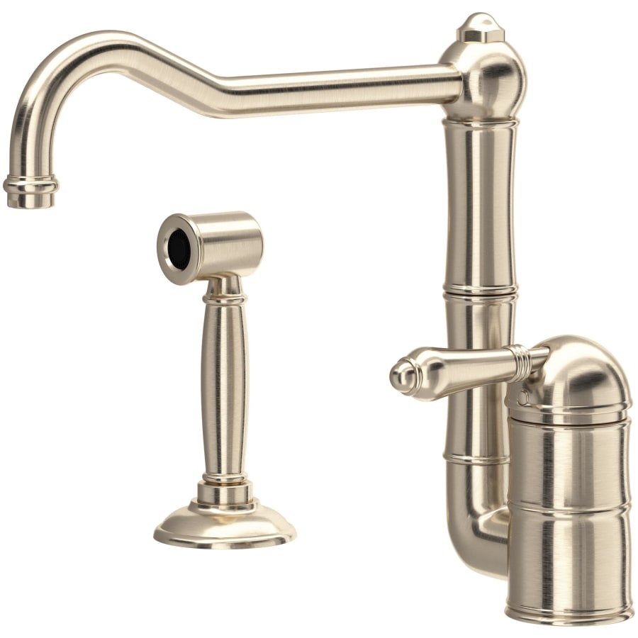 Rohl Acqui 1.5 GPM Single Hole Kitchen Faucet - Includes Side Spray