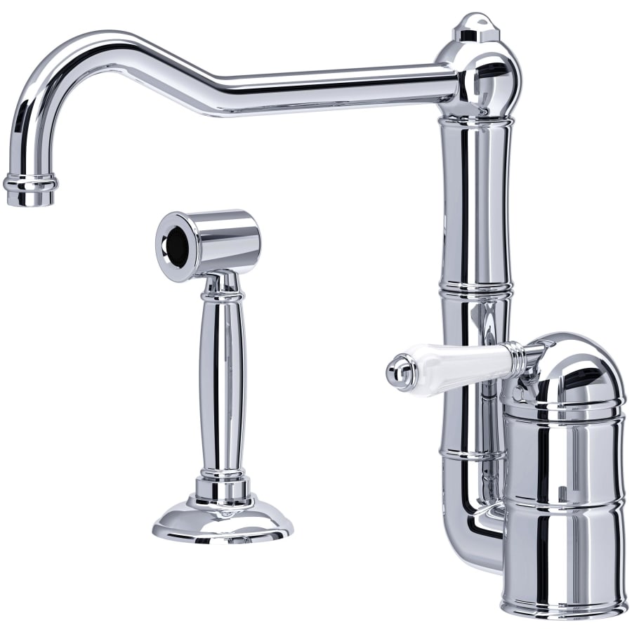Rohl Acqui 1.5 GPM Single Hole Kitchen Faucet - Includes Side Spray