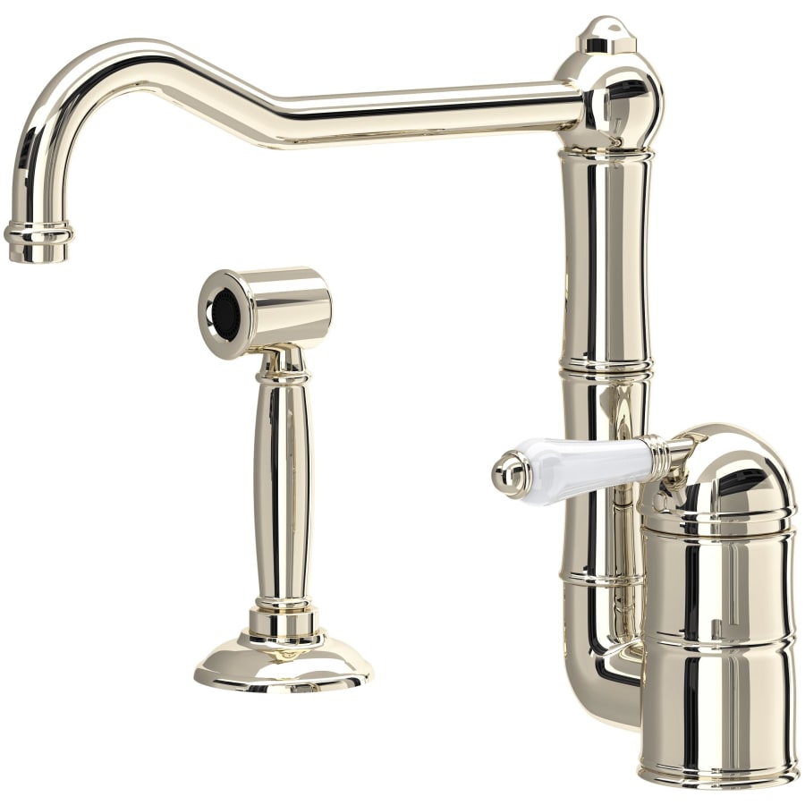 Rohl Acqui 1.5 GPM Single Hole Kitchen Faucet - Includes Side Spray