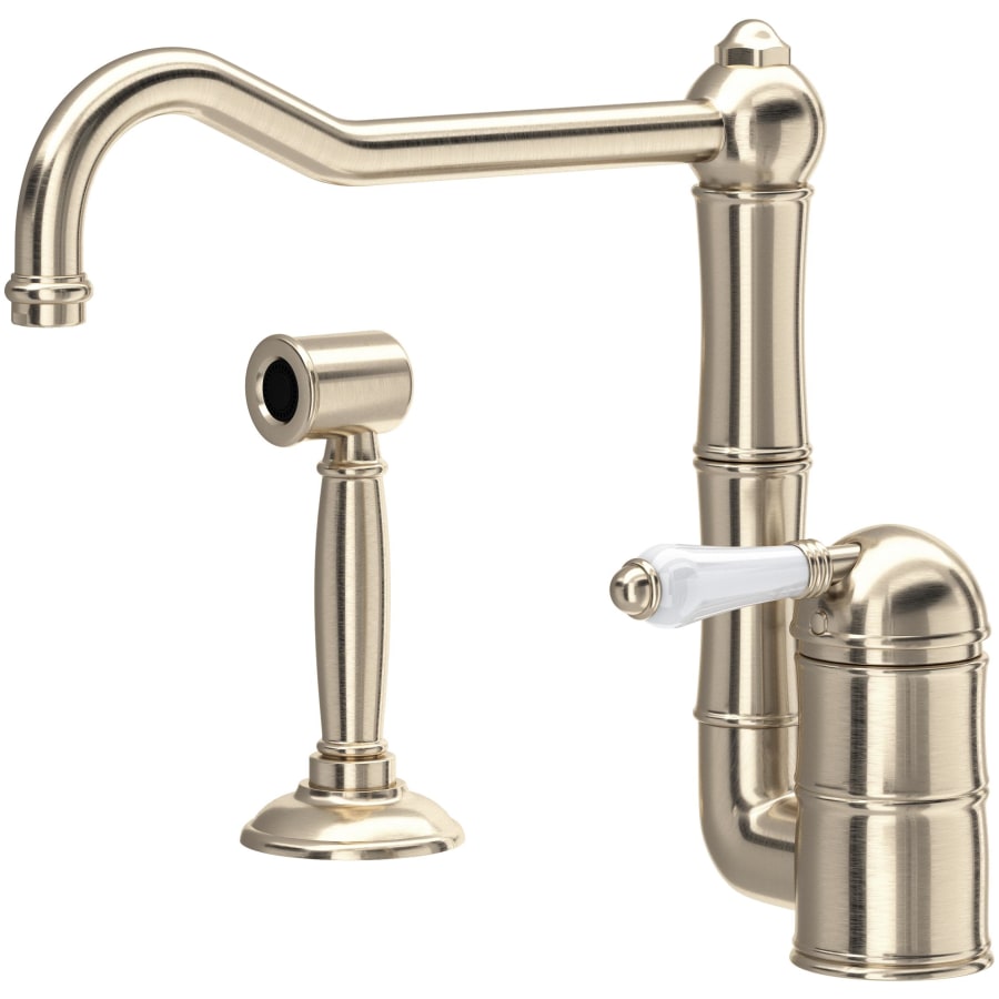 Rohl Acqui 1.5 GPM Single Hole Kitchen Faucet - Includes Side Spray