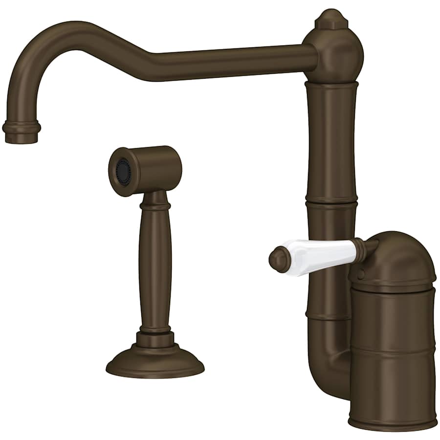 Rohl Acqui 1.5 GPM Single Hole Kitchen Faucet - Includes Side Spray