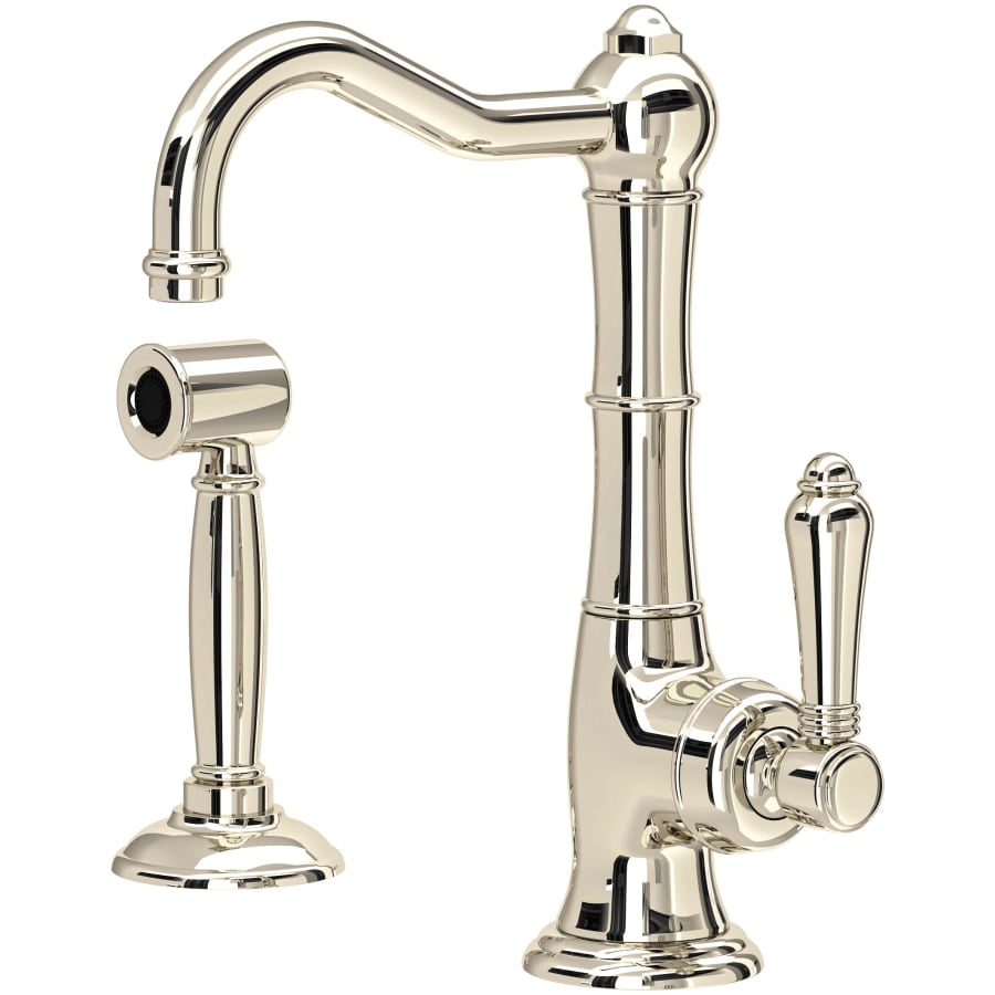 Rohl Acqui 1.5 GPM Single Hole Kitchen Faucet - Includes Side Spray