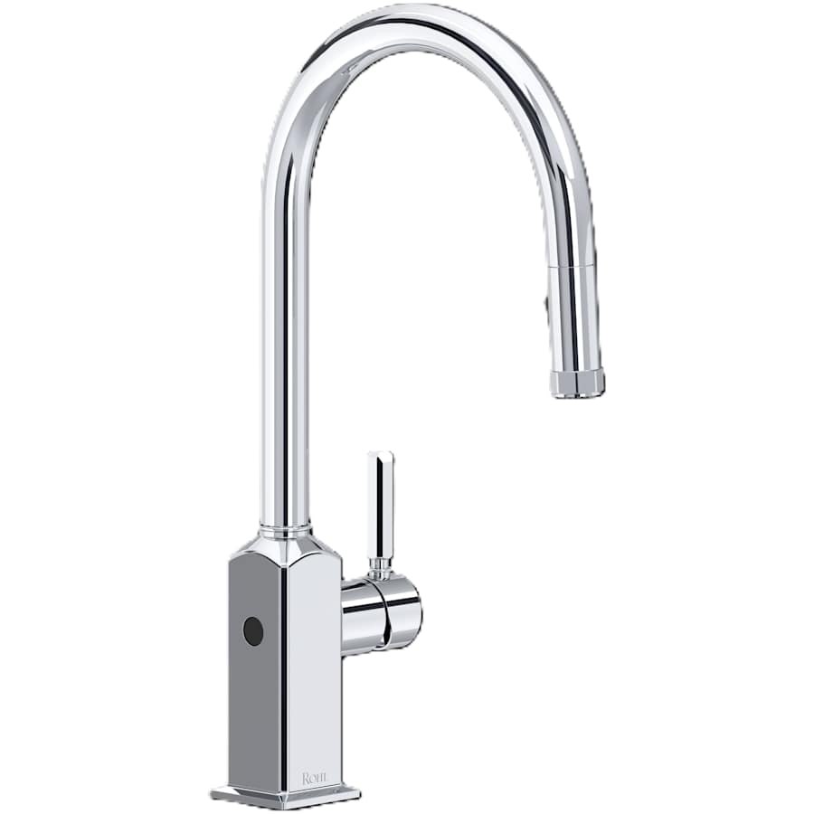 Rohl Apothecary 1.8 GPM Single Hole Pull Down Kitchen Faucet