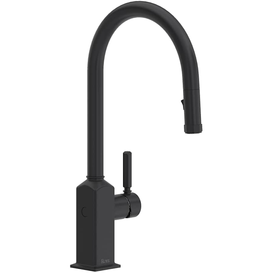 Rohl Apothecary 1.8 GPM Single Hole Pull Down Kitchen Faucet