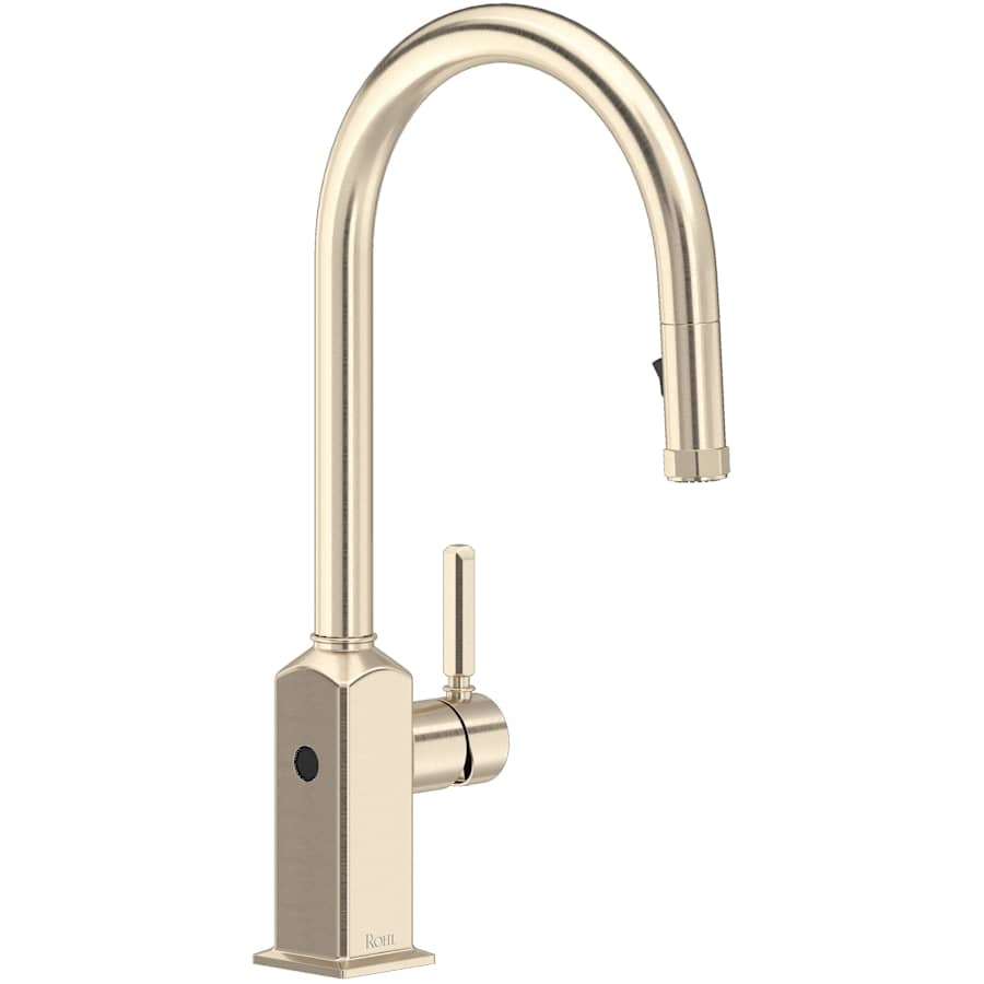 Rohl Apothecary 1.8 GPM Single Hole Pull Down Kitchen Faucet