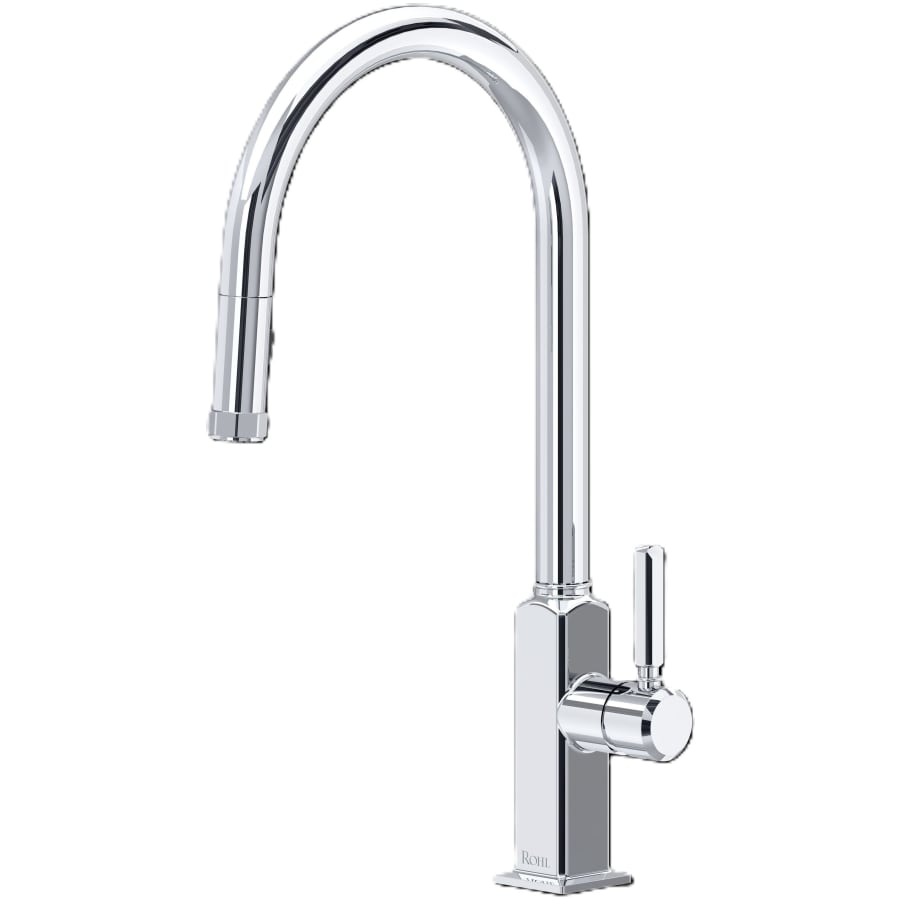 Rohl Apothecary 1.8 GPM Single Hole Pull Down Kitchen Faucet