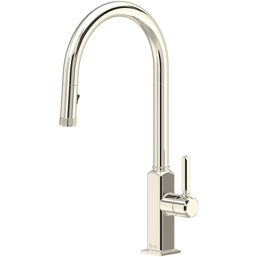 Rohl Apothecary 1.8 GPM Single Hole Pull Down Kitchen Faucet