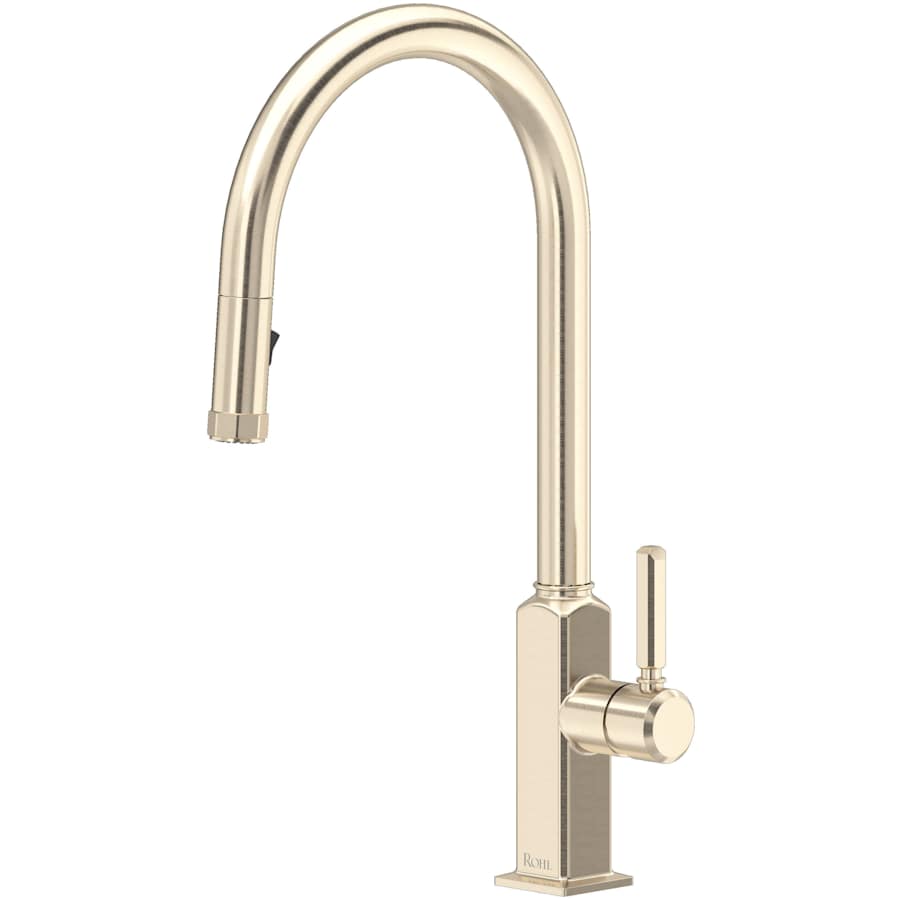 Rohl Apothecary 1.8 GPM Single Hole Pull Down Kitchen Faucet