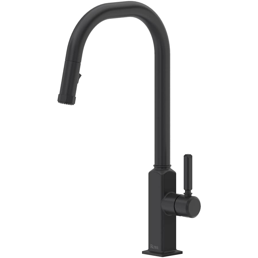 Rohl Apothecary 1.8 GPM Single Hole Pull Down Kitchen Faucet