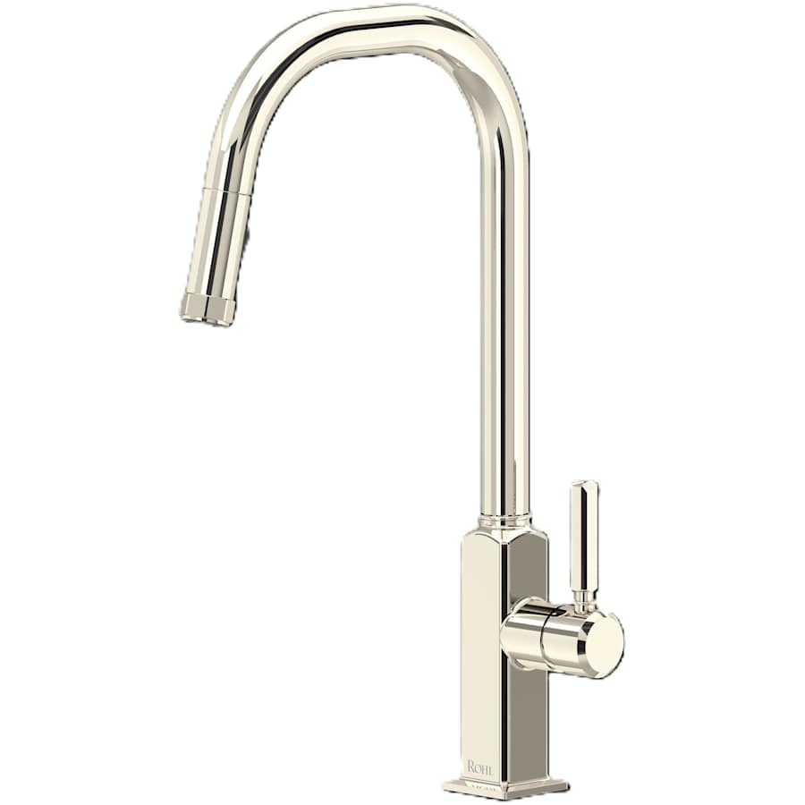 Rohl Apothecary 1.8 GPM Single Hole Pull Down Kitchen Faucet