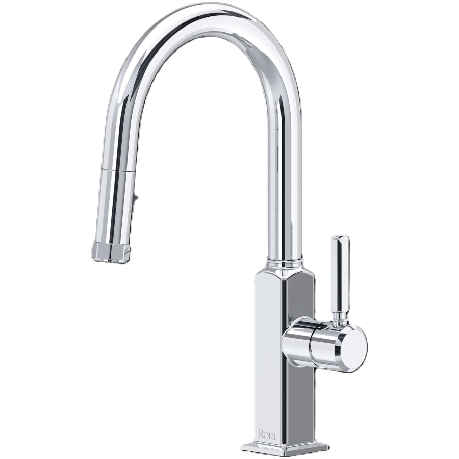 Rohl Apothecary 1.8 GPM Single Hole Pull Down Kitchen Faucet
