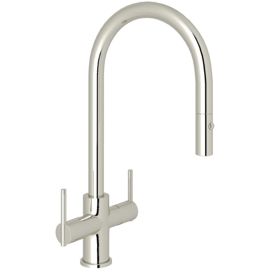 Rohl Pirellone 1.8 GPM Single Hole Pull Down Kitchen Faucet
