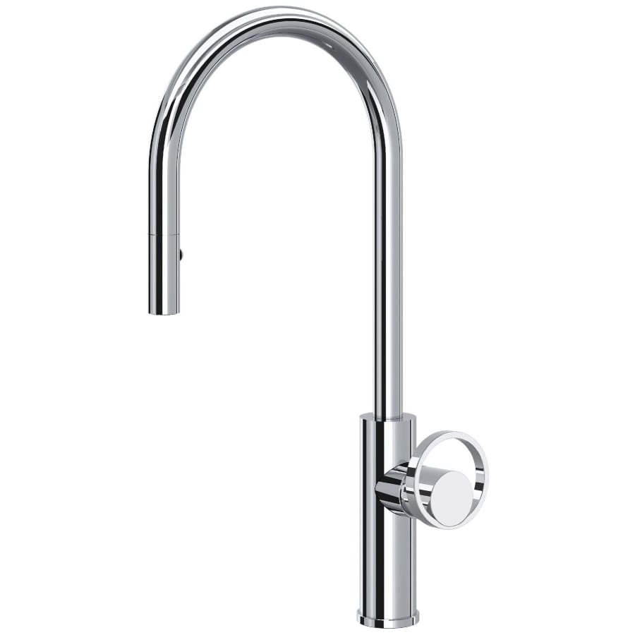 Rohl Eclissi 1.75 GPM Single Hole Pull Down Kitchen Faucet