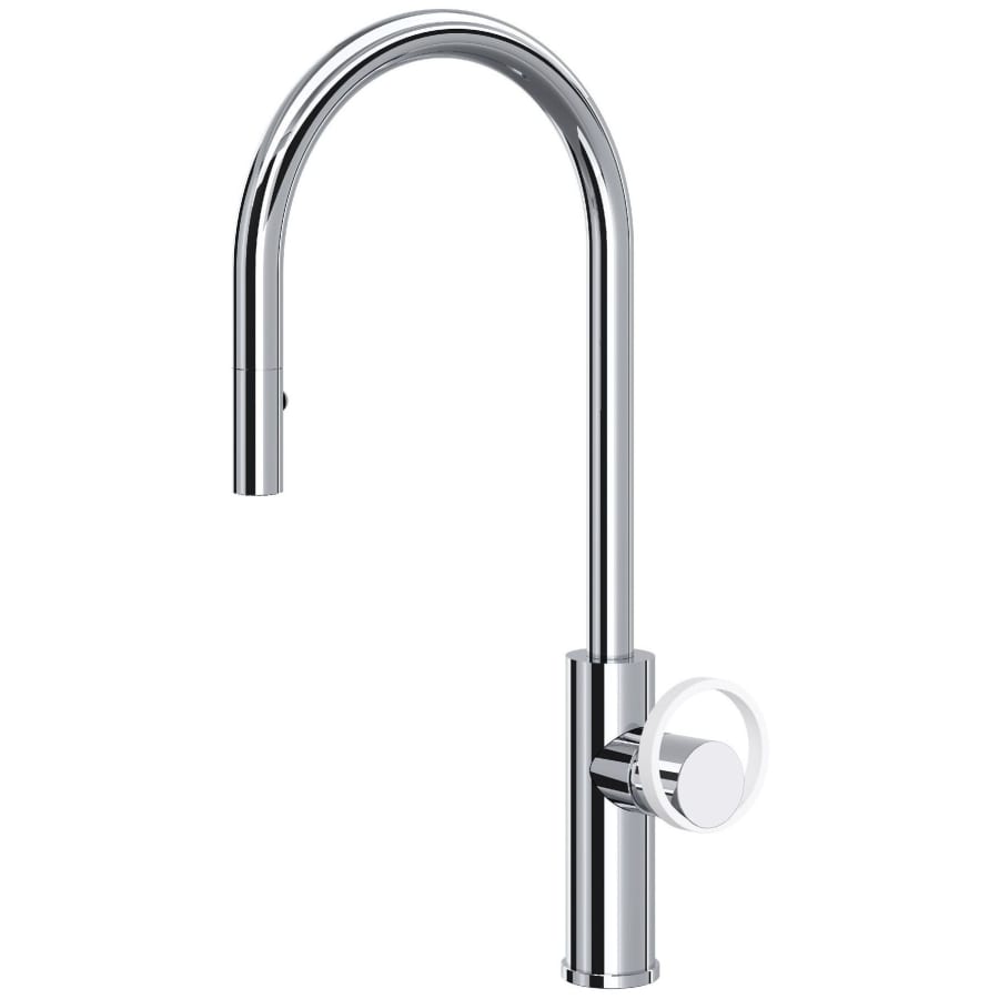 Rohl Eclissi 1.75 GPM Single Hole Pull Down Kitchen Faucet