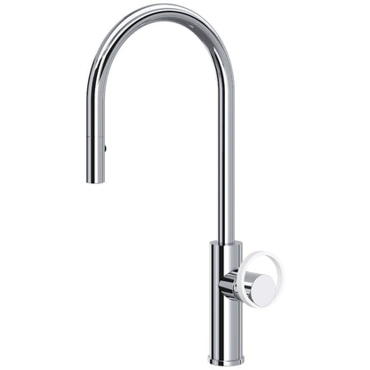 Rohl Eclissi 1.75 GPM Single Hole Pull Down Kitchen Faucet