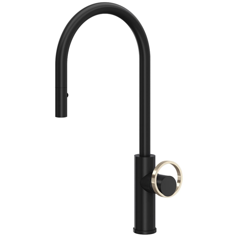 Rohl Eclissi 1.75 GPM Single Hole Pull Down Kitchen Faucet