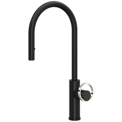 Rohl Eclissi 1.75 GPM Single Hole Pull Down Kitchen Faucet