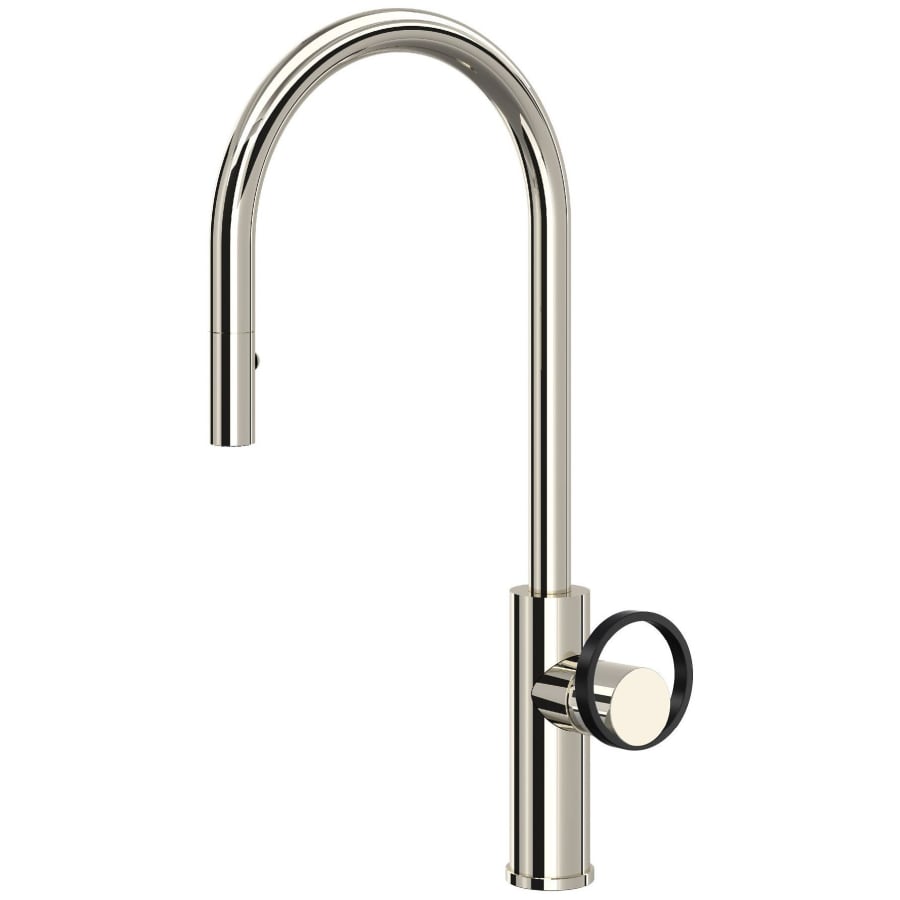 Rohl Eclissi 1.75 GPM Single Hole Pull Down Kitchen Faucet