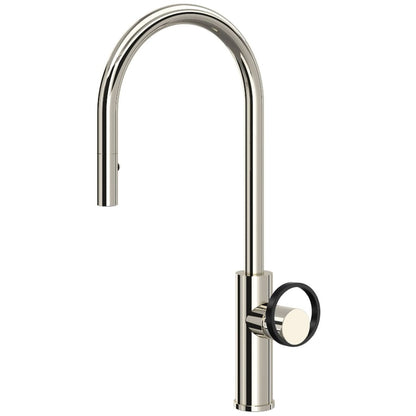 Rohl Eclissi 1.75 GPM Single Hole Pull Down Kitchen Faucet