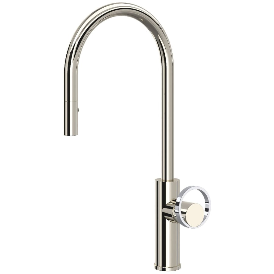 Rohl Eclissi 1.75 GPM Single Hole Pull Down Kitchen Faucet