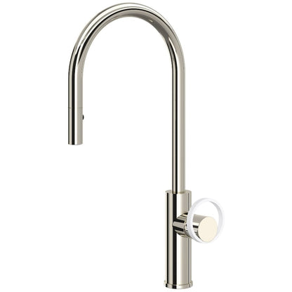 Rohl Eclissi 1.75 GPM Single Hole Pull Down Kitchen Faucet