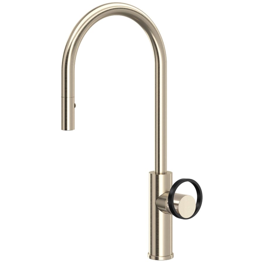 Rohl Eclissi 1.75 GPM Single Hole Pull Down Kitchen Faucet