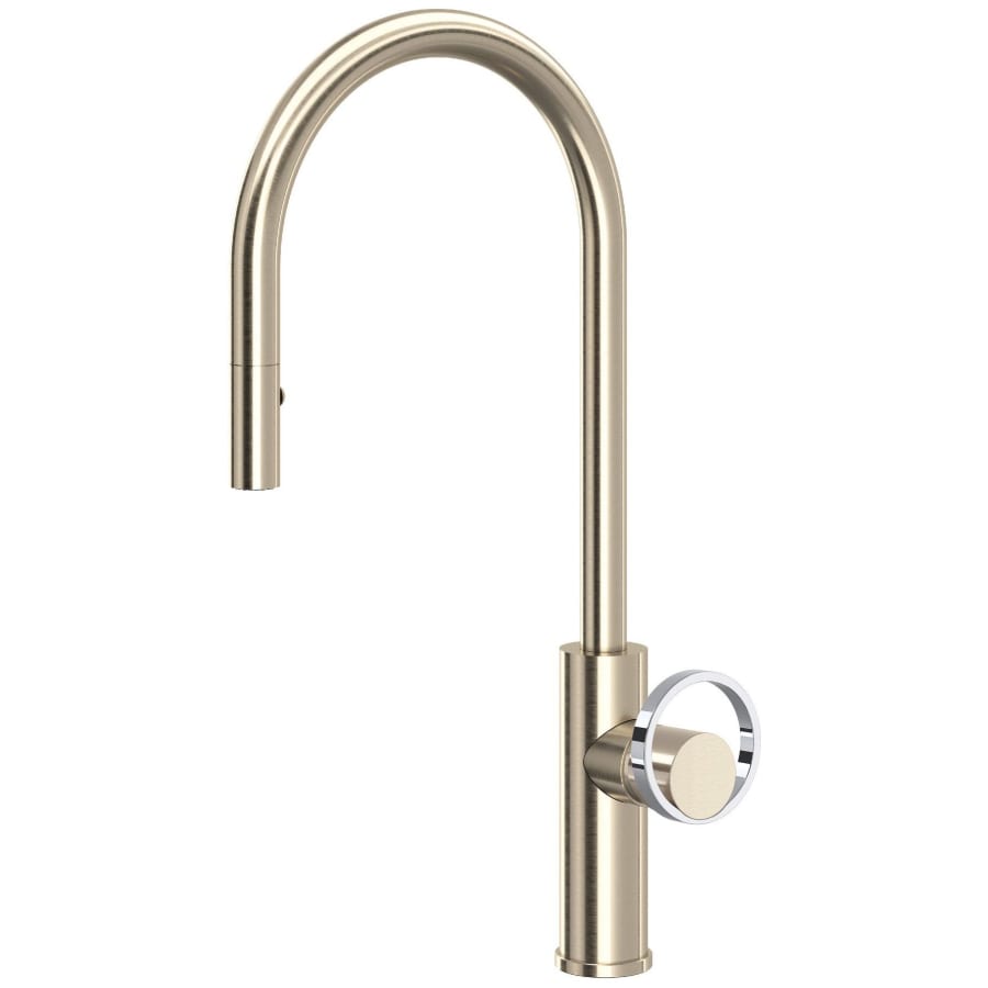 Rohl Eclissi 1.75 GPM Single Hole Pull Down Kitchen Faucet