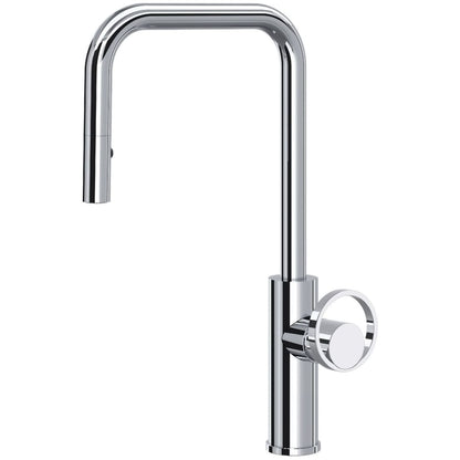 Rohl Eclissi 1.75 GPM Single Hole Pull Down Kitchen Faucet