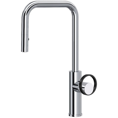 Rohl Eclissi 1.75 GPM Single Hole Pull Down Kitchen Faucet
