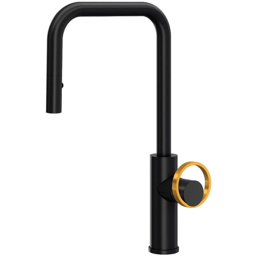 Rohl Eclissi 1.75 GPM Single Hole Pull Down Kitchen Faucet