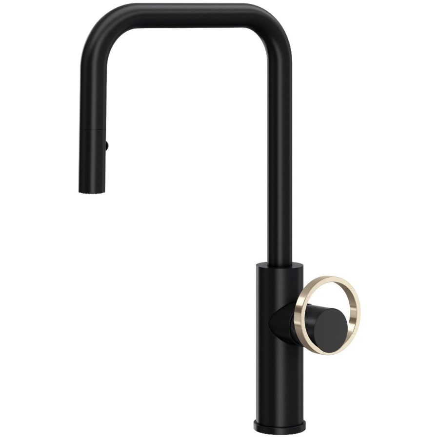 Rohl Eclissi 1.75 GPM Single Hole Pull Down Kitchen Faucet