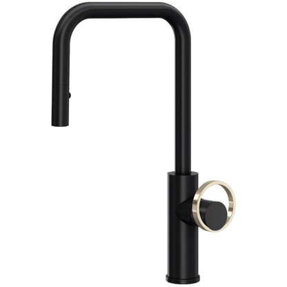 Rohl Eclissi 1.75 GPM Single Hole Pull Down Kitchen Faucet