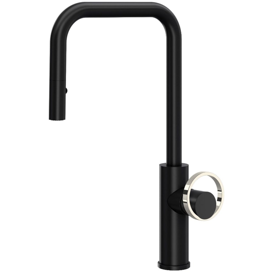 Rohl Eclissi 1.75 GPM Single Hole Pull Down Kitchen Faucet
