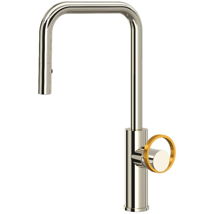 Rohl Eclissi 1.75 GPM Single Hole Pull Down Kitchen Faucet
