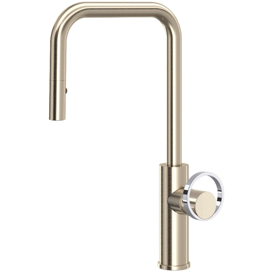 Rohl Eclissi 1.75 GPM Single Hole Pull Down Kitchen Faucet