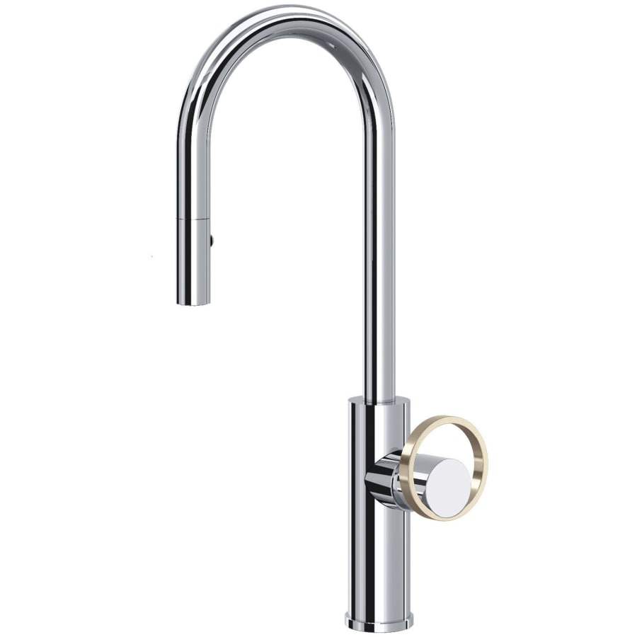 Rohl Eclissi 1.8 GPM Single Hole Pull Down Bar Faucet