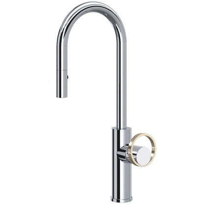 Rohl Eclissi 1.8 GPM Single Hole Pull Down Bar Faucet