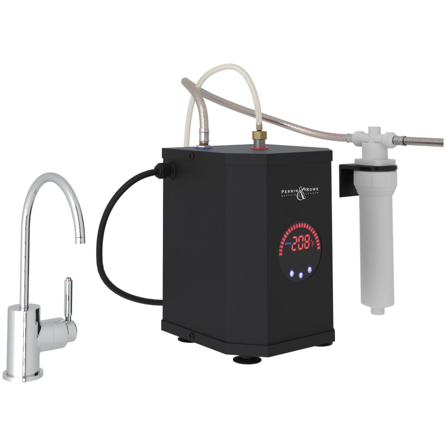 Rohl Lux 0.5 GPM Hot Water Dispenser with Hot Water Filter Tank