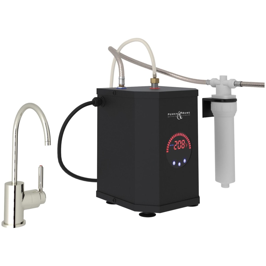 Rohl Lux 0.5 GPM Hot Water Dispenser with Hot Water Filter Tank