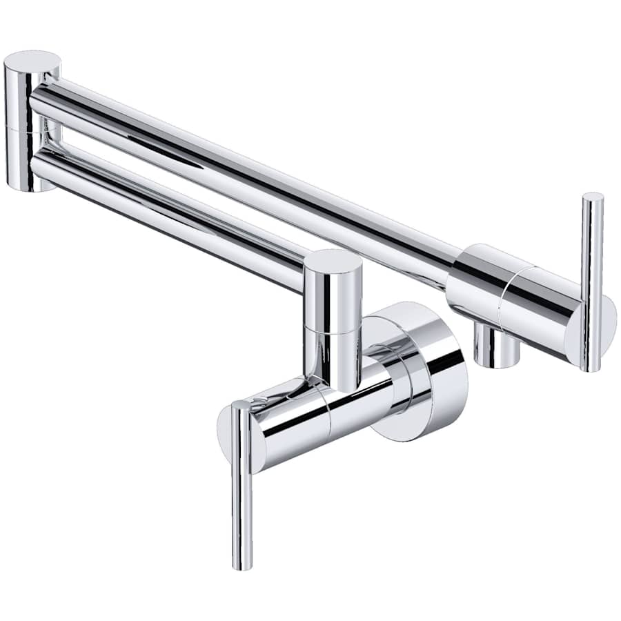 Rohl Pirellone 1.8 GPM Wall Mounted Single Hole Pot Filler