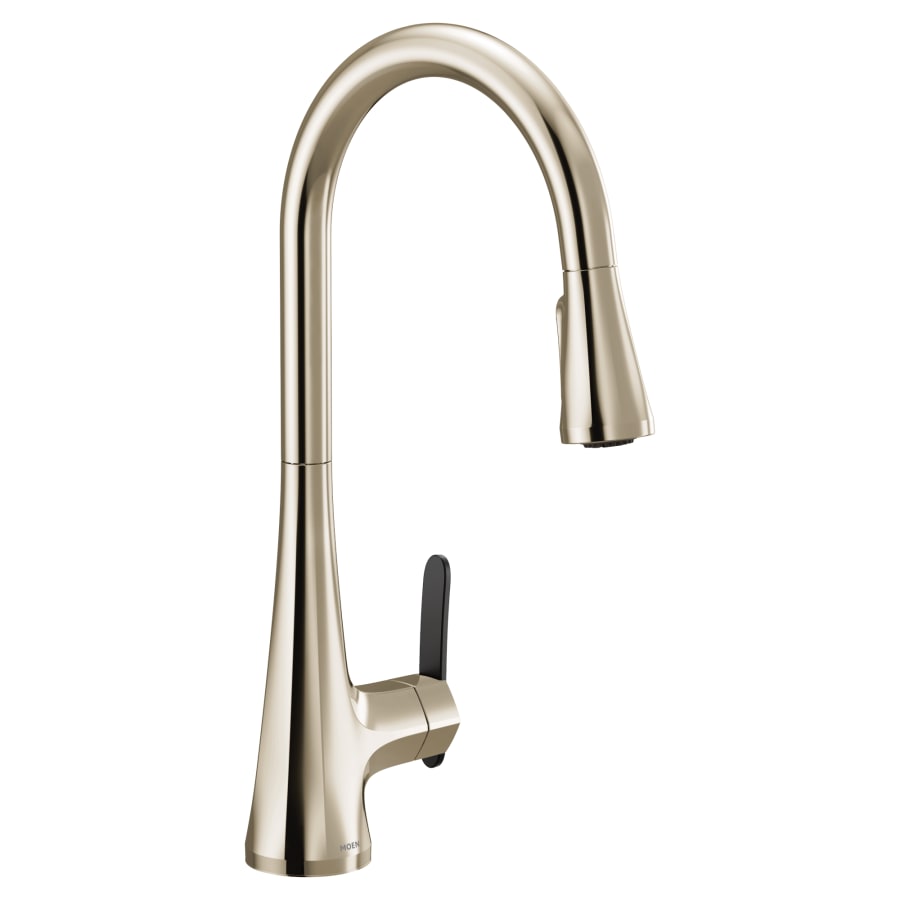 Moen Sinema 1.5 GPM Single Hole Pull Down Kitchen Faucet with Reflex, Duralock and Duralast