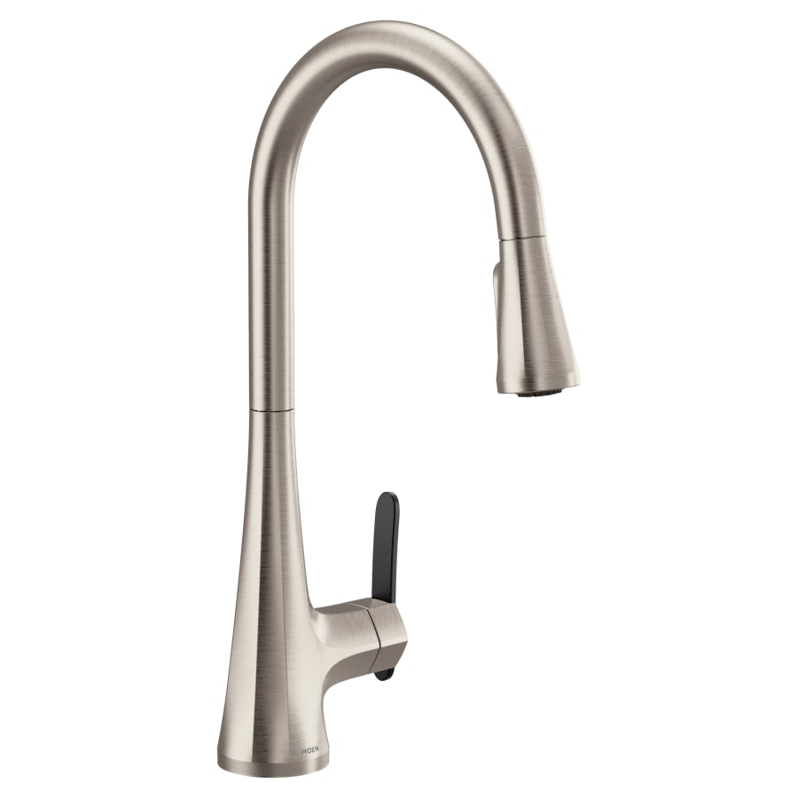 Moen Sinema 1.5 GPM Single Hole Pull Down Kitchen Faucet with Reflex, Duralock and Duralast