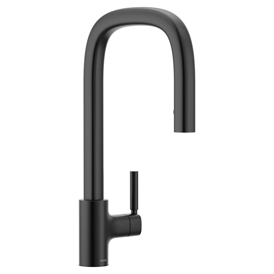Moen Tenon 1.5 GPM Single Hole Pull Down Kitchen Faucet with Reflex, Power Boost, Duralock, and Duralast Technologies
